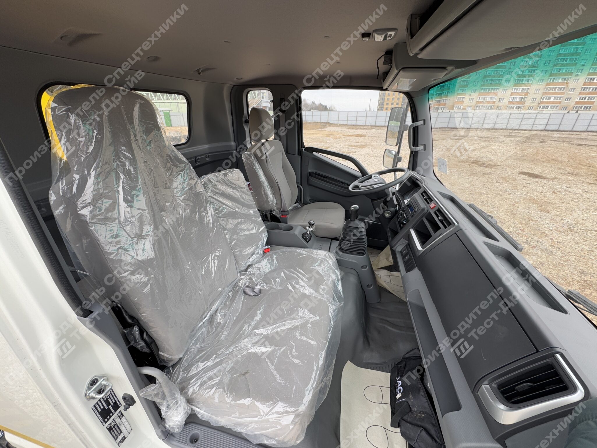 Бортовой JAC N120 4x2 с КМУ HYVA HST6.3 Фото №26