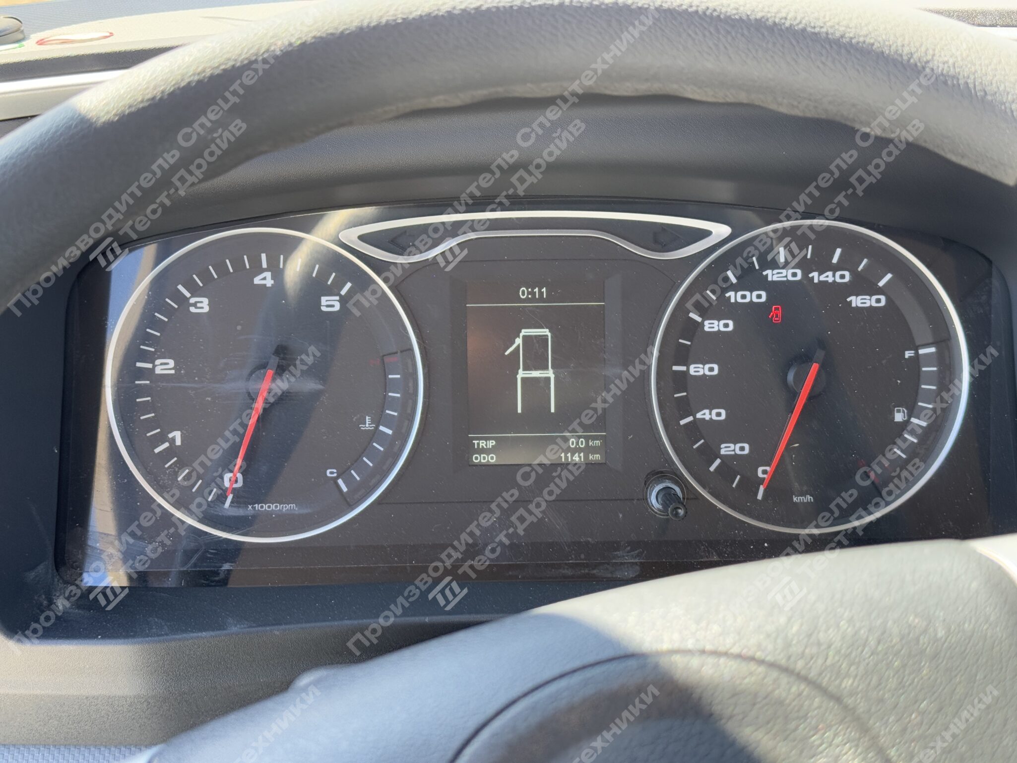 Бортовой JAC N120 4x2 с КМУ Чайка NR 816-2S Фото №14