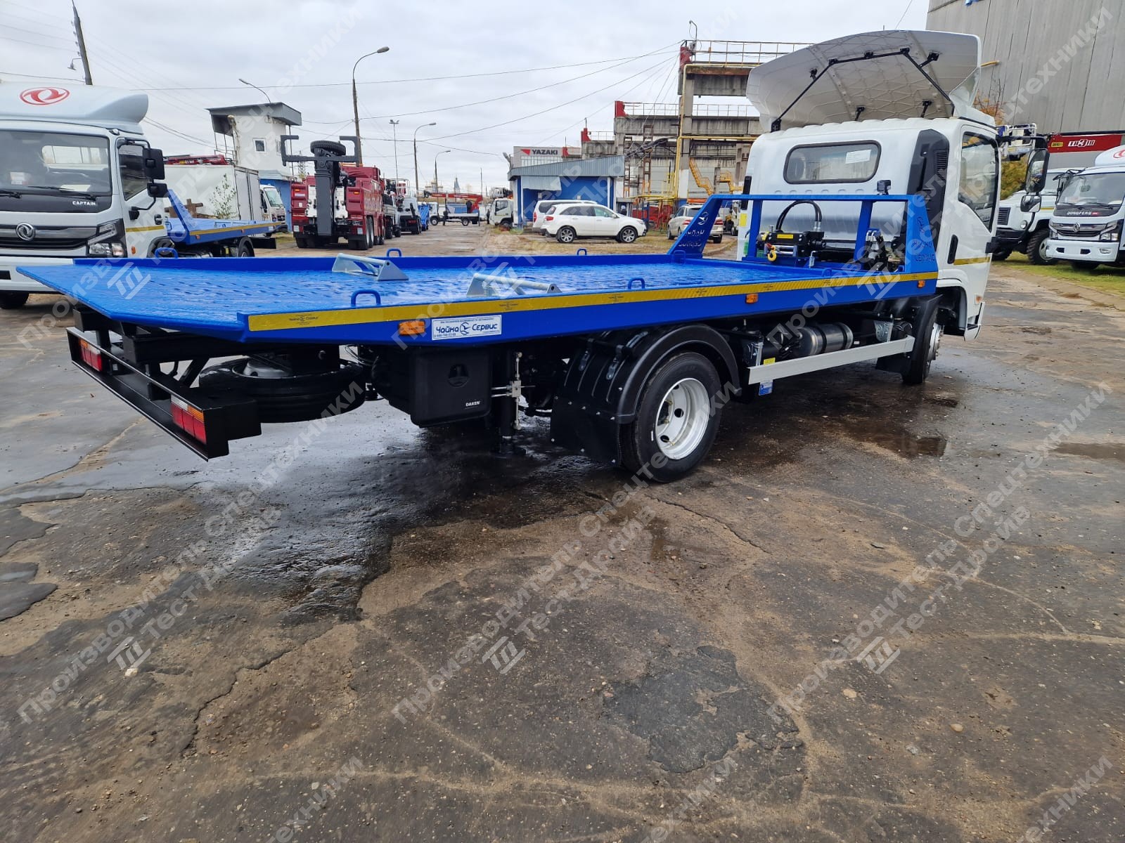 Эвакуатор SDAC YTQ1080KJ331 4x2 со сдвижной платформой Фото №4