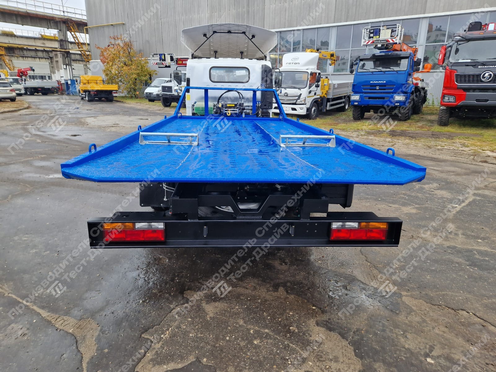 Эвакуатор SDAC YTQ1080KJ331 4x2 со сдвижной платформой Фото №5