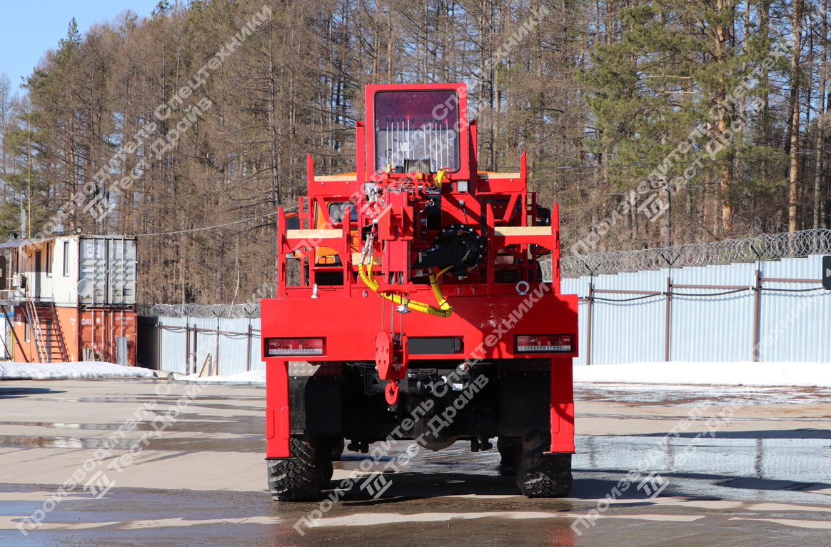 Бурильно-крановая машина КамАЗ-43118 6x6 с БКУ KANGLIM KDC 5600 Фото №3