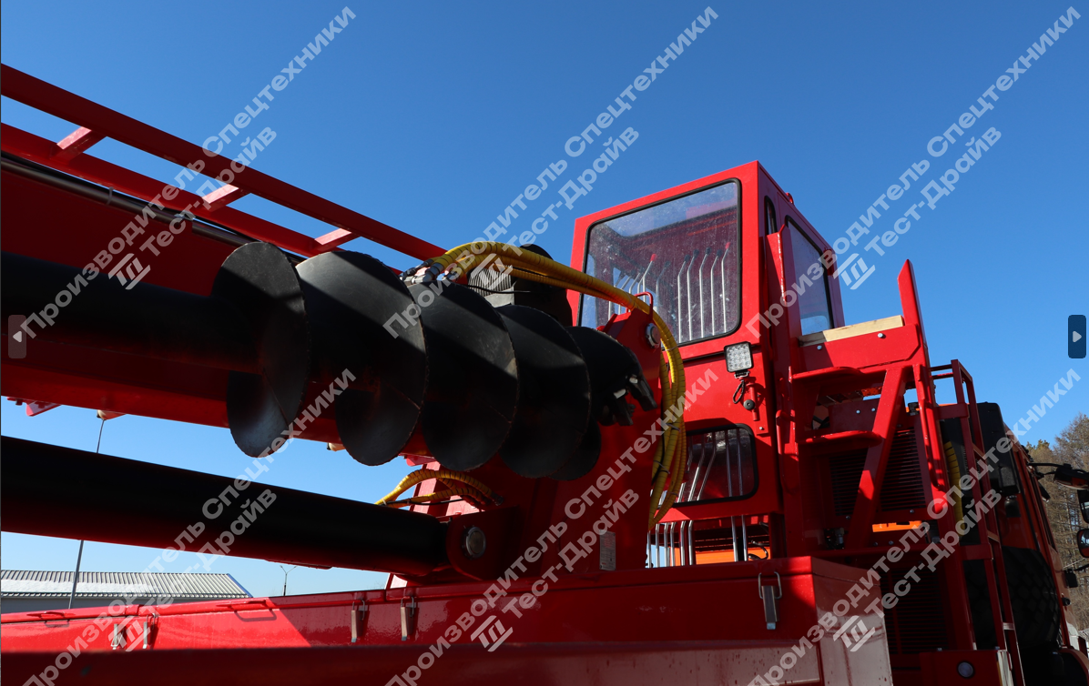 Бурильно-крановая машина КамАЗ-43118 6x6 с БКУ KANGLIM KDC 5600 Фото №8